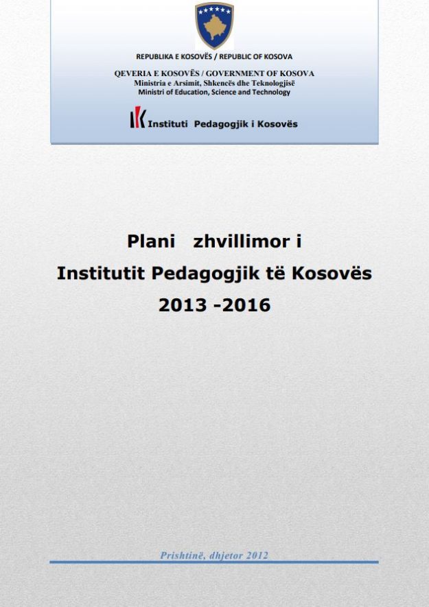 Instituti Pedagogjik i Kosovës Ballina Publikime