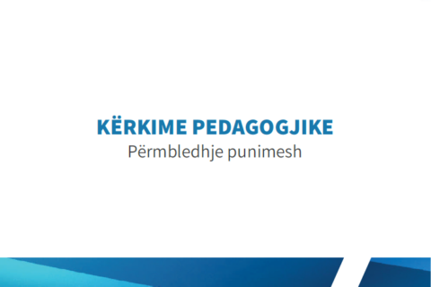 Kerkime pedagogjike - Permbledhje punimesh 2019