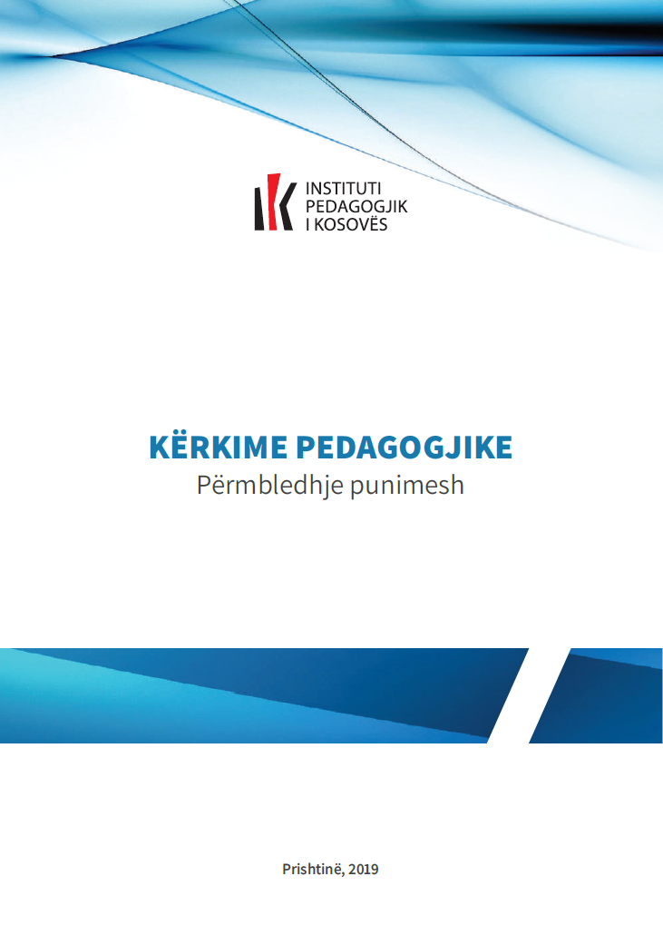 Kerkime pedagogjike - Permbledhje punimesh 2019