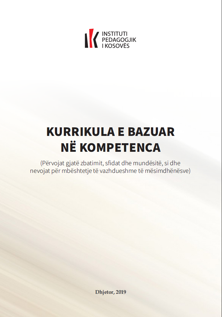 Kurrikula e bazuar ne kompetenca - 2019