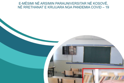 Mesimi ne distance E-mesimi ne arsimin parauniversitar - Maj 2020