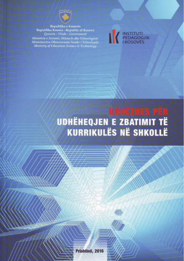 Udhezues per udheheqjen e zbatimit te kurrikules ne shkolle