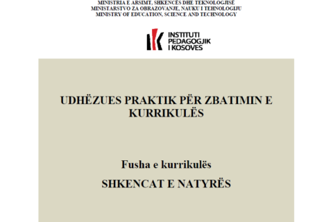 Udhezues praktik per zbatimin e kurrikules - Shkencat e natyres