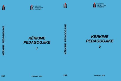 Promovohen dy vëllimet e revistës “Kërkime Pedagogjike” (2025)